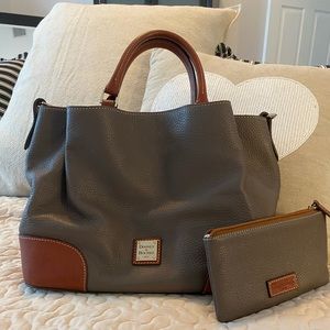 EUC Dooney and Burke satchel.